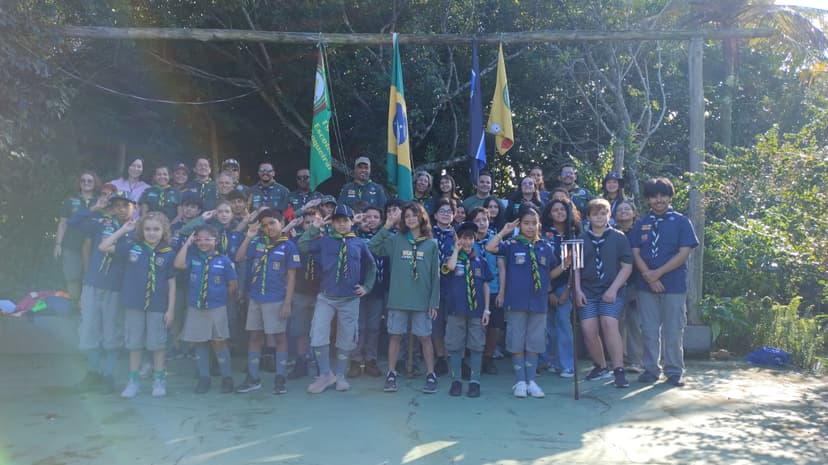 coqueiral, camping, grupo, kebramar, jovens, praia, acampamento, escoteiros, aracruz