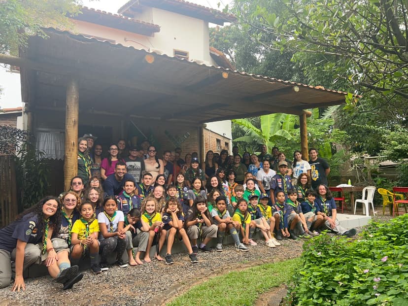 escoteiros, coqueiral, aracruz, confraternização, estregas especiais, grupo, famílias, jovens